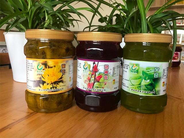 菊花花茶、洛神花花茶、蘆薈花茶